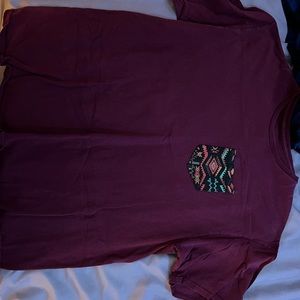 Maroon T Shirt